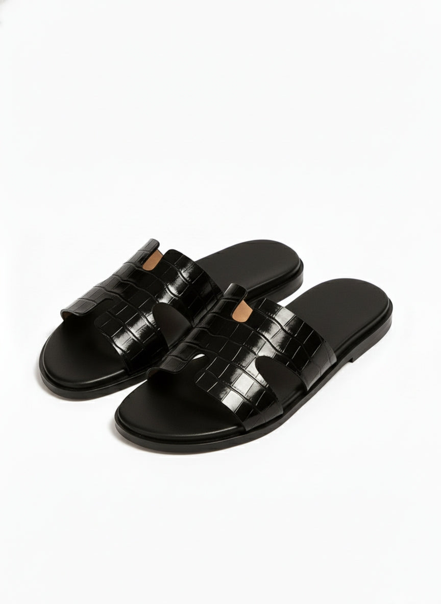 Slider-Men| Pietro Croco Painted  Black