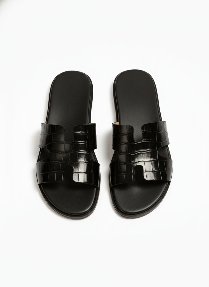 Slider-Men| Pietro Croco Painted  Black