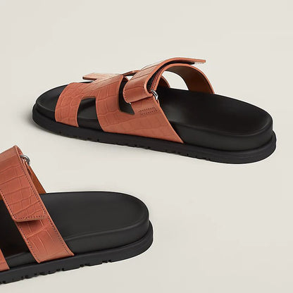 Slider | Croco Ellis Tan