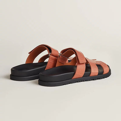 Slider | Croco Ellis Tan