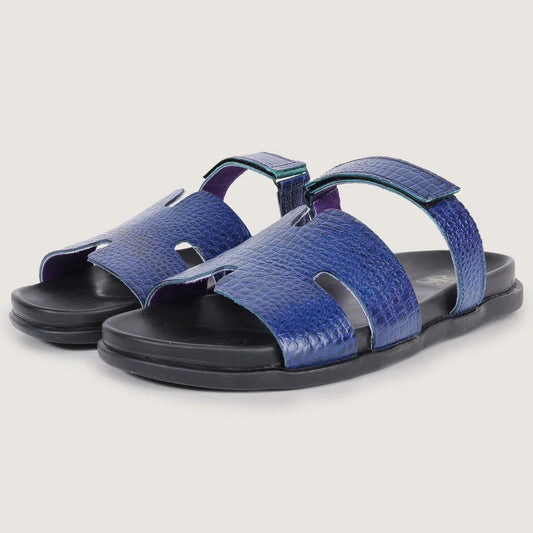 SLIDER | Croco-Orso Blue