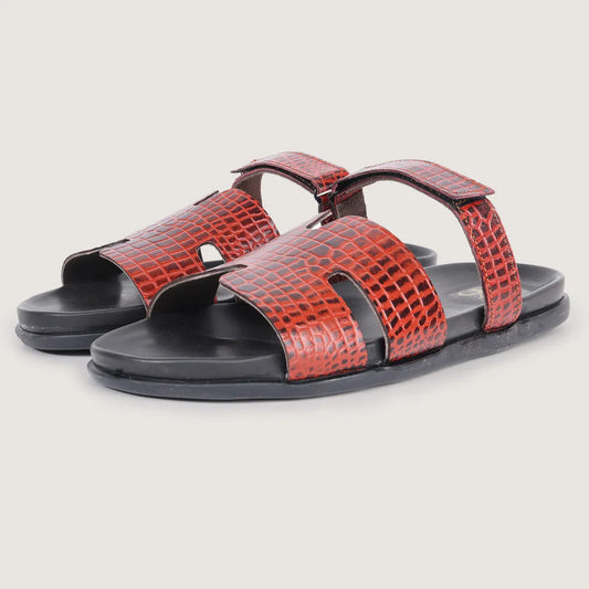 SLIDER | Croco-Orso Red