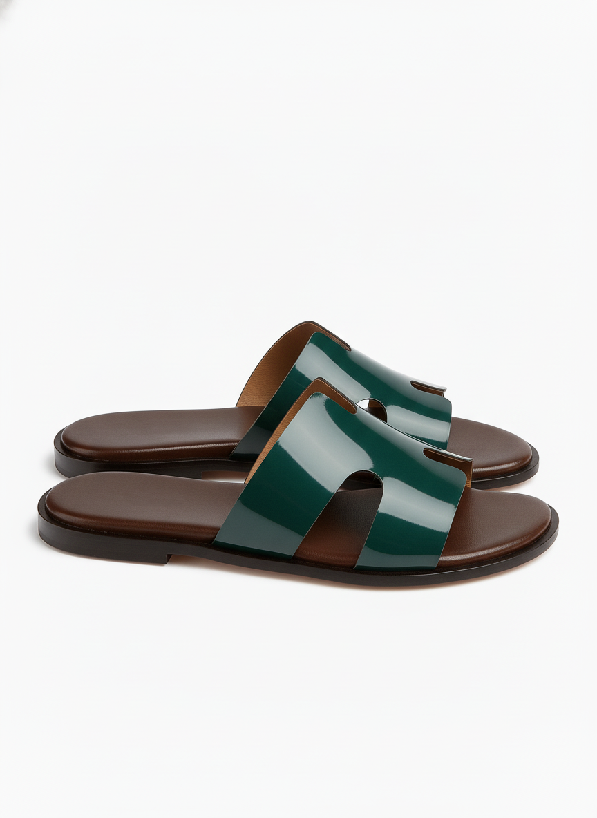Slider-Men| Enea Patent Green