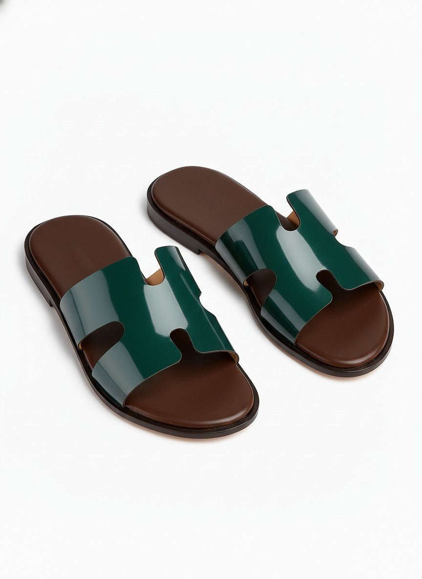 Slider-Men| Enea Patent Green