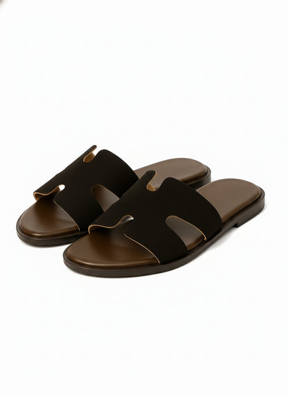 Slider-Men| Giorgo Suede  Black